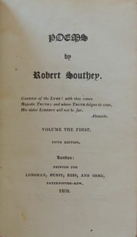 Poems by Robert Southey