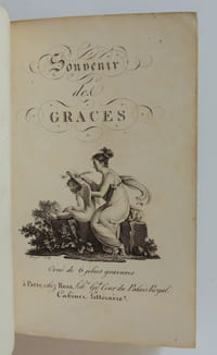 Souvenirs des grâces (étrennes aux dames)
