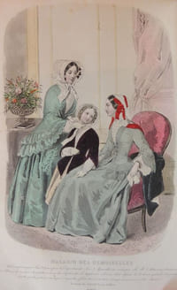 Magasin des demoiselles. Morale, histoire ancienne et moderne, science, économie domestique, littérature, beaux-arts, voyages, biographie, petit courrier des demoiselles. 7ème année 1850-1851