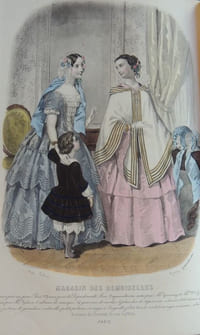 Magasin des demoiselles. Morale, histoire ancienne et moderne, science, économie domestique, littérature, beaux-arts, voyages, biographie, petit courrier des demoiselles. 8ème année 1851-1852