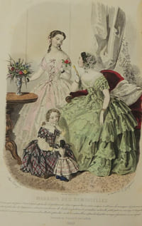 Magasin des demoiselles.  Morale, histoire ancienne et moderne, science, économie domestique, littérature, beaux-arts, voyages, biographie, petit courrier des demoiselles. 9ème année 1852-1853