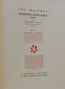 Les maîtres graveurs populaires 1800-1850. Préface de Jean Louis Duchartre