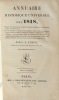 Annuaire historique universel pour 1818 [-1829] Tête de colection comprenant les 12 premères années en reliure uniforme. Première série complète). ...