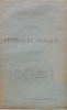 Etudes sur la littérature française. Deuxième série. Marguerite de Navarre, Brantôme, Madame Geoffrin, madame Rland, La marquise de Condorcet, ...