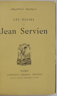 Les désirs de Jean Servien