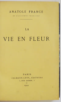 La vie en fleur