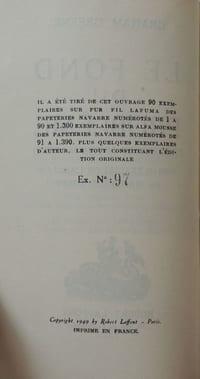 Le fond du problème (The heart of the matter)