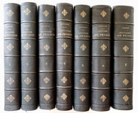 L'histoire de France depuis les temps les plus reculés jusqu'en 1789 racontés à mes petits-enfants par M. Guizot 5 vol. Suivie de L'histoire de France depuis 1789 jusqu'en 1848 leçons recueills par Madame de Witt née Guizot 2 vol.