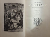 L'histoire de France depuis les temps les plus reculés jusqu'en 1789 racontés à mes petits-enfants par M. Guizot 5 vol. Suivie de L'histoire de France depuis 1789 jusqu'en 1848 leçons recueills par Madame de Witt née Guizot 2 vol.