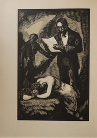 L'homme qui assasssina. Illustré de quarante sept compositions dessinées et gravées sur bois par Gérard Cochet