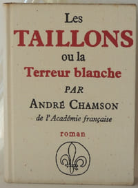 Les Taillons ou la terreur blanche
