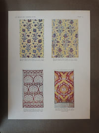 Le décor des soieries d'art anciennes et modernes. Documents originaux en couleurs du musée historique des tissus de Lyon
