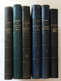La conquête de la terre. Histoire des découvertes et des explorations depuis les origines jusqu'à nos jours. Série complète en 6 volumes.