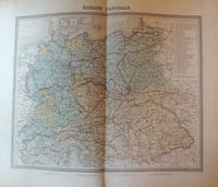 Atlas de géographie militaire adopté par M.le ministre de la guerre pour l'école impériale militaire de Saint-Cyr, accompagné d'un exposé complet de l'organisation politique et administratif de la France et de tableaux statistiques militaires sous la direction de E. Bureau