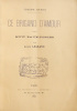 Ce brigand d'amour. Huit eaux-fortes par Louis Legrand. Joseph Gayda [Louis Legrand] .