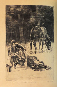 Ce brigand d'amour. Huit eaux-fortes par Louis Legrand