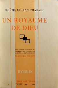 Un royaume de dieu. Avec douze gravures imprimées en couleurs d'après les aquarelles de Manuel Orazi