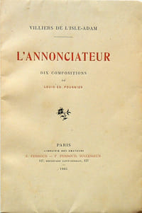L'Annonciateur. Illustré de dix composiitons de Louis Edouard Fournier