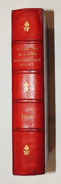 Bulletins de la société d'anthropologie de Paris.  Année 1886 complète