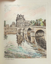 Esquisses et paysages parisiens. La Seine, miroir de Paris