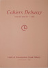 Cahiers Debussy. Nouvelle série. N°7 1983. Kchlin / Howat / Martins / Allen Collectif .