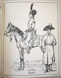 Bulletins de la société des collectionneurs de figurines historiques. 31 et 32ème année. Année 1961 et 1962 complètes. Les Hussards Français / Armée d'Egypte