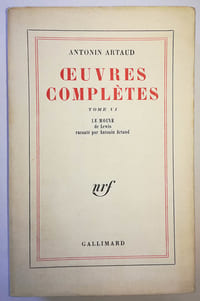 Œuvres complètes T. VI : Le Moine de Lewis raconté par Antonin Artaud