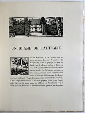 En Bretagne. Essais ornés de compositions originales dessinées et gravées sur bois par René Pottier. Jérôme et jean Tharaud [René Pottier] / Judith ...