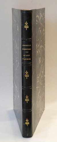 Le lion d'Angelie par Pierre Corneille Blessebois précédé d'une notice sur le style romanesque et réponse aux attaques contre Corneille Blessebois par Marc de Montifaud
