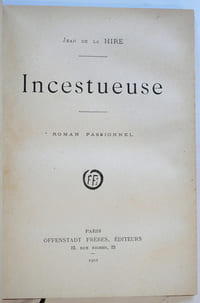 Incestueuse. Roman passionnel illustré par la photographie d'après nature