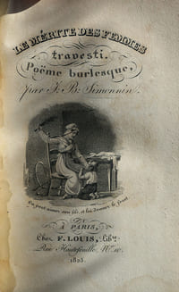 Le mérite des femmes travesti, poème burlesque. Suivi d'un traité du Burlesque