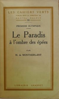 Le paradis à l'ombre des épées. Première Olympique
