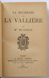 La Duchesse de La Vallilère