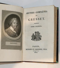 Œuvres complètes de Gresset (en 3 volumes)