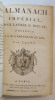 Almanach Impérial pour l'année 1809 présenté à S.M. l'Empereur et Roi par Testu. [Testu] [Napoléon / Bonaparte]
