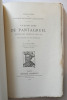 Le quart livre de Pantagruel (Edition dite partielle, Lyon 1548) Texte critique avec une introduction par Jean Plattard. François Rabelais [Jean ...