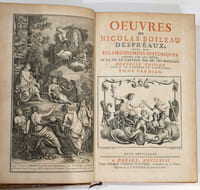 Œuvres de Nicolas Boileau Despréaux. Avec des Eclaircissement historiques donnés par lui-même, et la vie de l'auteur par Mr. Des Maizeaux. Nouvelle édition ornée de figures et vignettes.