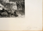 Lithographie originale signée. Mai 1871 (Ministère des finances). Paris et ses ruines en Mai 1871.. Sabatier / Bachelier [Félix Benoist]