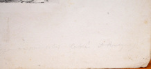 Lithographie originale signée. Eglise de la Trinité à Falaise, Calvados. Normandie Illustrée. Félix Benoist Adolphe Rouargue lithographe