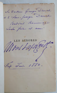 Les aurores. Poésies nouvelles