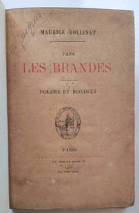 Dans les brandes. Poëmes et rondels