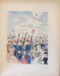 La fleur au fusil. Illustrations de Pierre Falké