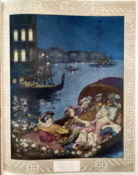 L'Illustration. Second semestre 1912. (1er juillet - 28 décembre 1912. dont N°de Noël complet avec couverture et illustrations collées. Illustrations d'Edmond Dulac