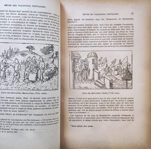 Revue des traditions populaires Année 1890 complète (5ème année) N°1 15 janvier 1890 - N°12 15 décembre 1890