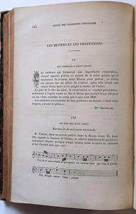 Revue des traditions populaires. Recueil mensuel de mythologie, littérature orale, ethnographie traditionnelle et art populaire. Année 1897 complète (12ème année) N°1 janvier 1897 - N°12 décembre 1897