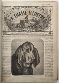 La chasse illustrée. Journal des plaisirs de la ferme et du château. 3ème Année. 1869-1870 (du N°1 du 7 Août 1869 au N° 52 du 30 juillet 1870)