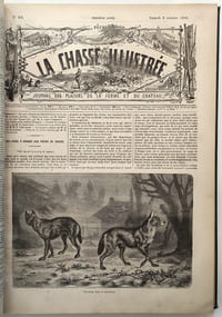 La chasse illustrée. Journal des plaisirs de la ferme et du château. 3ème Année. 1869-1870 (du N°1 du 7 Août 1869 au N° 52 du 30 juillet 1870)