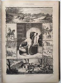 La chasse illustrée. Et la vie à la campagne. 4ème Année. 1870-1871 (du N°1 du  Août 1870 au N° 35 du 30 Décembre 1871)