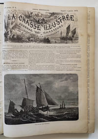 La chasse illustrée. Journal des chasseurs et la vie à la campagne. 6ème Année. 1873 (du N°1 du 4 janvier 1873 au N° 52 du 27 décembre 1873)