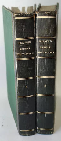 Ernest Maltravers, traduit de l'anglais  de E.L. Bulwer par Mlle A. Sobry.